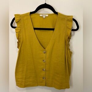 Madewell button up tank